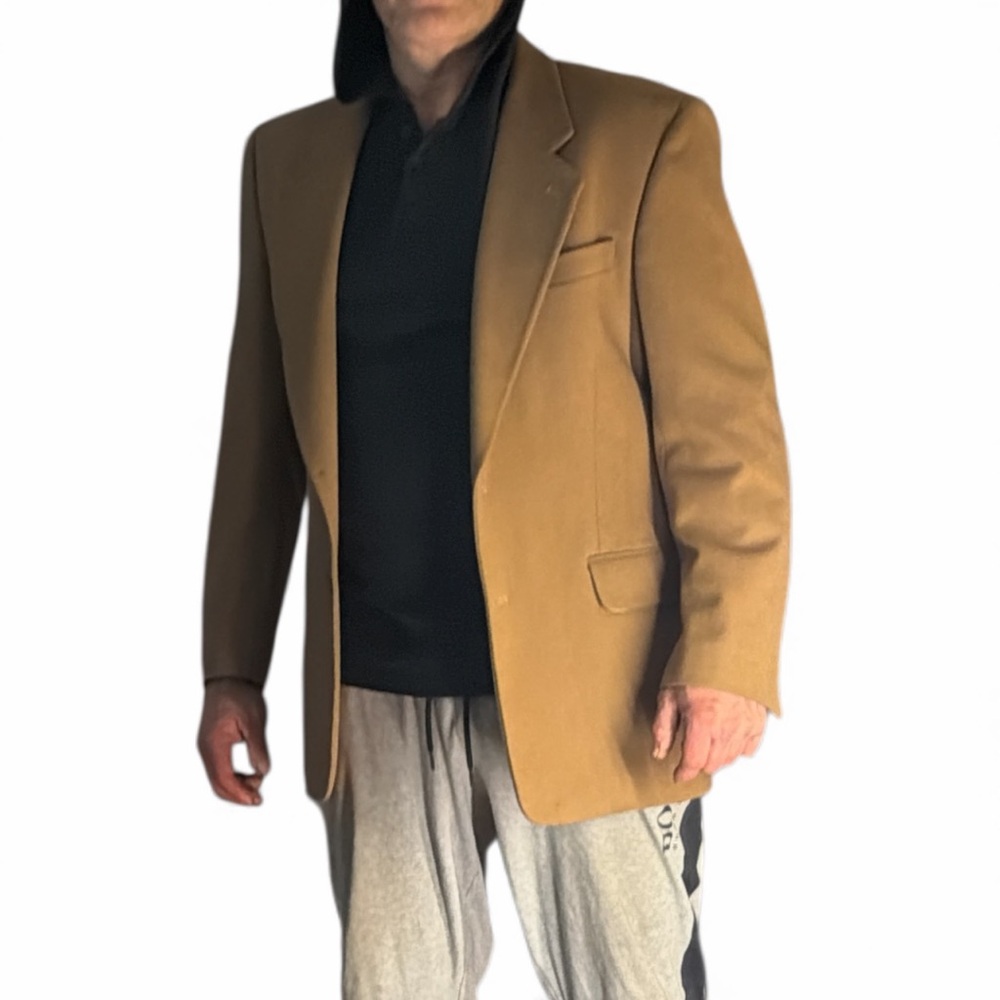 Gianfranco Ruffin Cashmere Blend Italian Sports Coat Size 40R ECUWOT